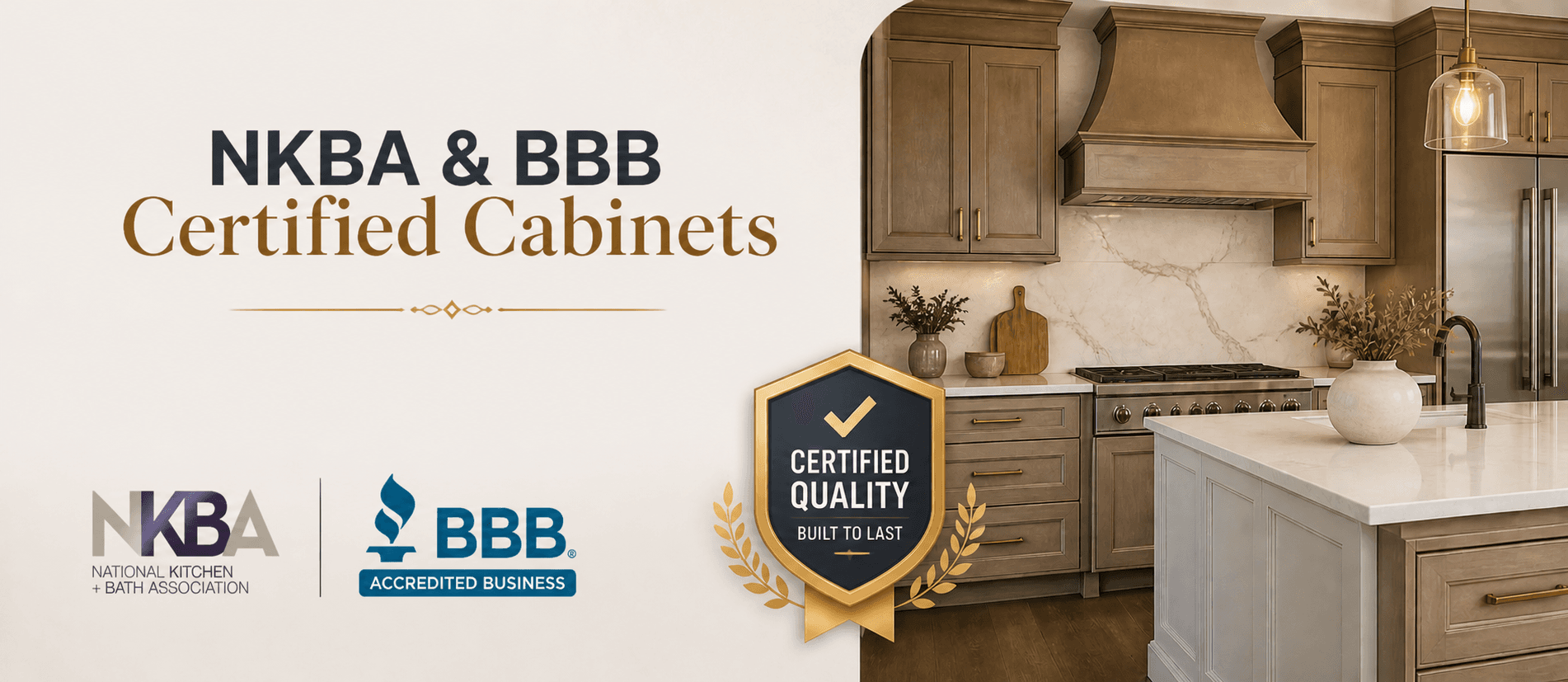 NKBA & BBB Certified Cabinets