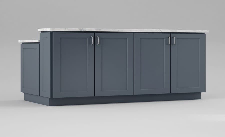 Trenton Slab Dark Gray